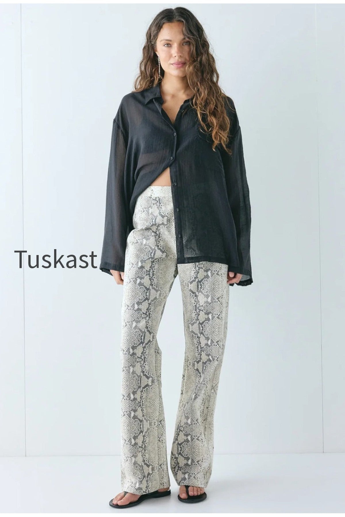 Rue High Rise Pants Snake
