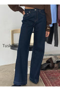 Goldie High Rise Wide Leg Jeans Indigo
