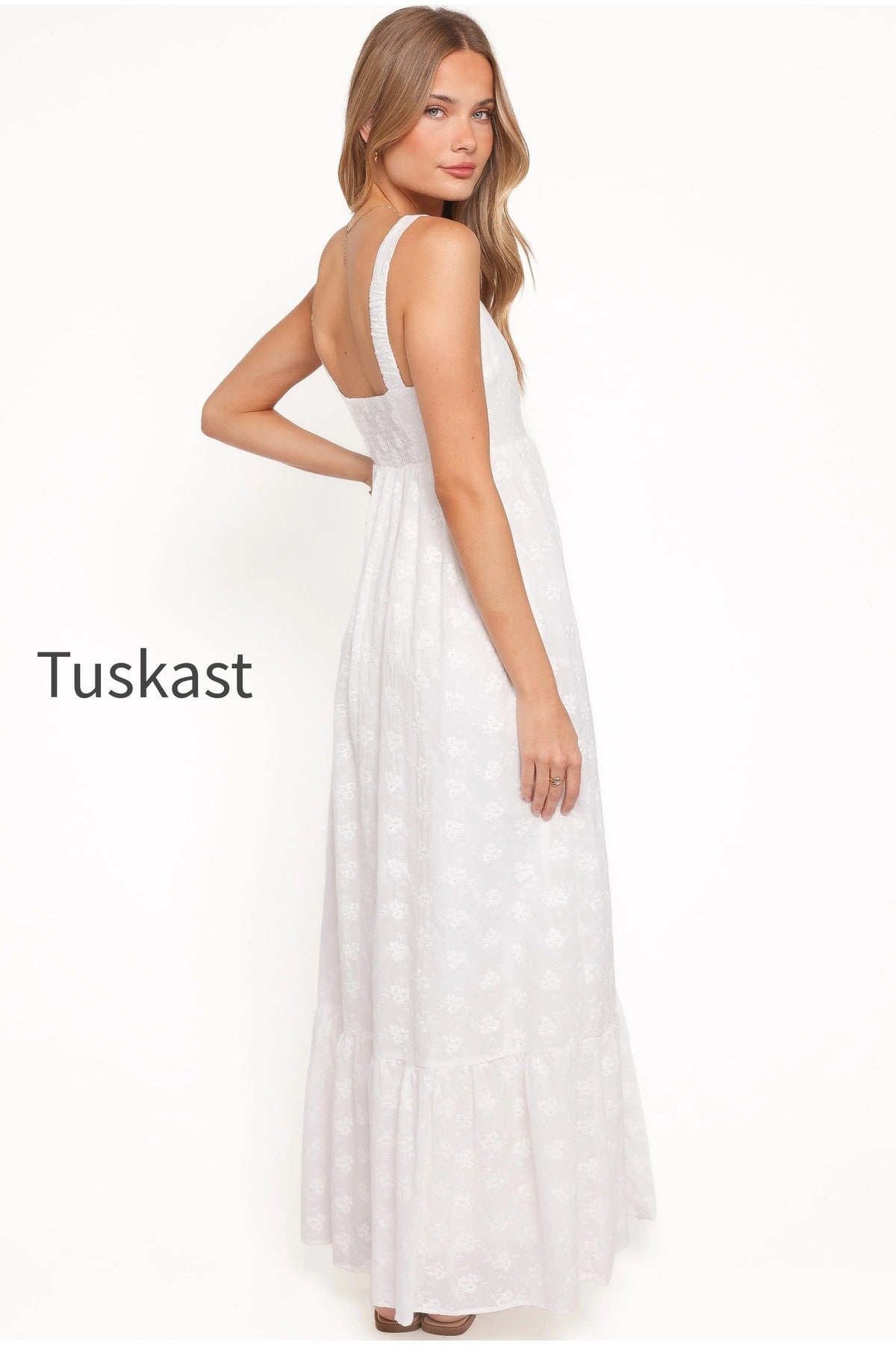 Reid Maxi Dress - White