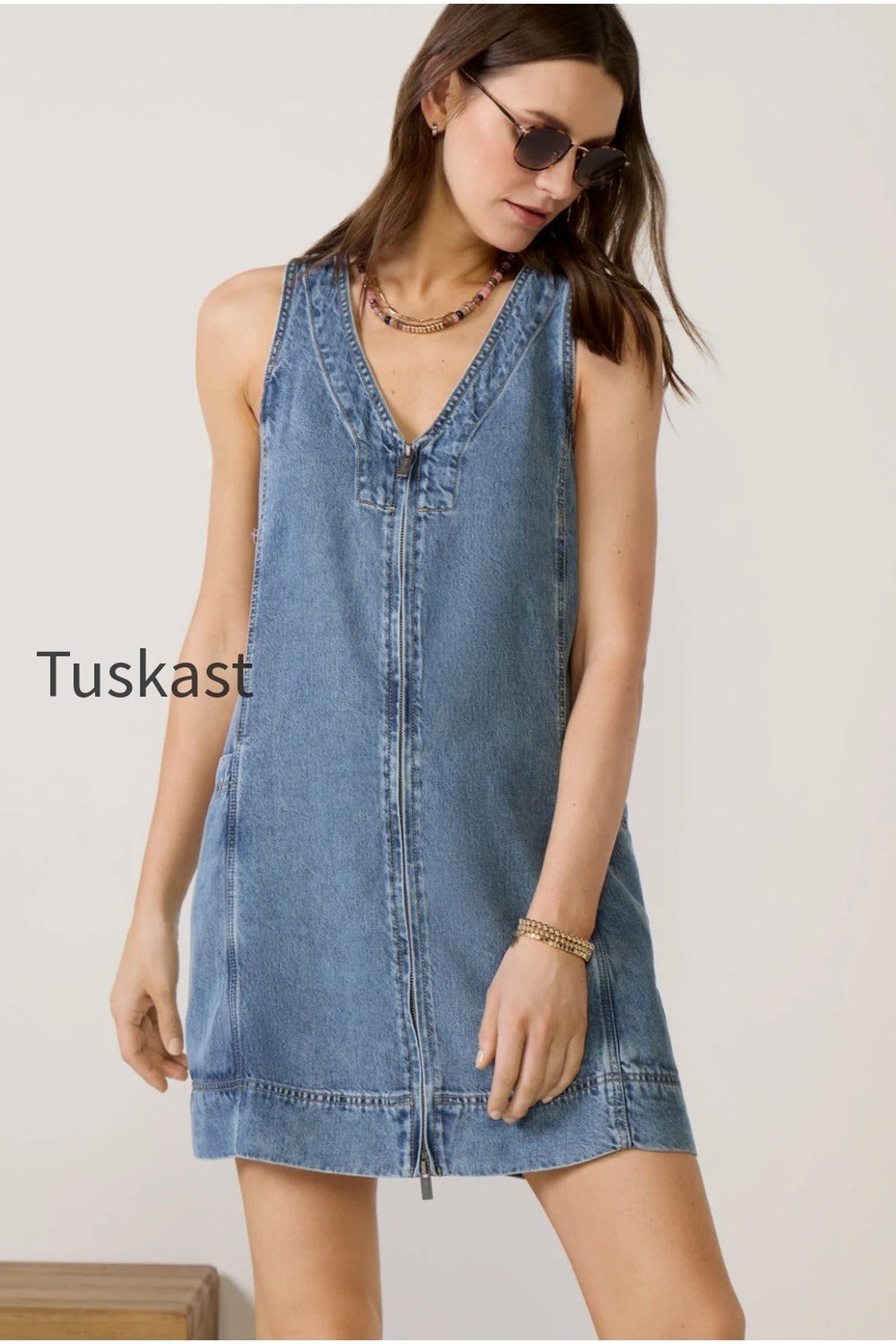 Lounge Denim Mini Dress