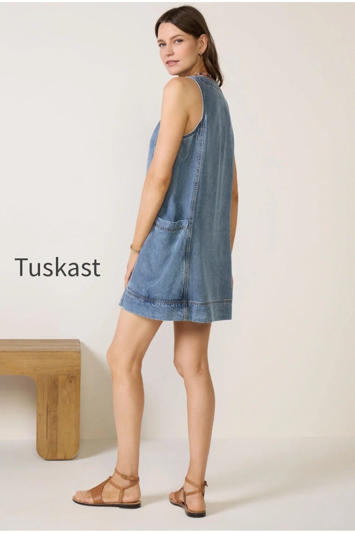 Lounge Denim Mini Dress