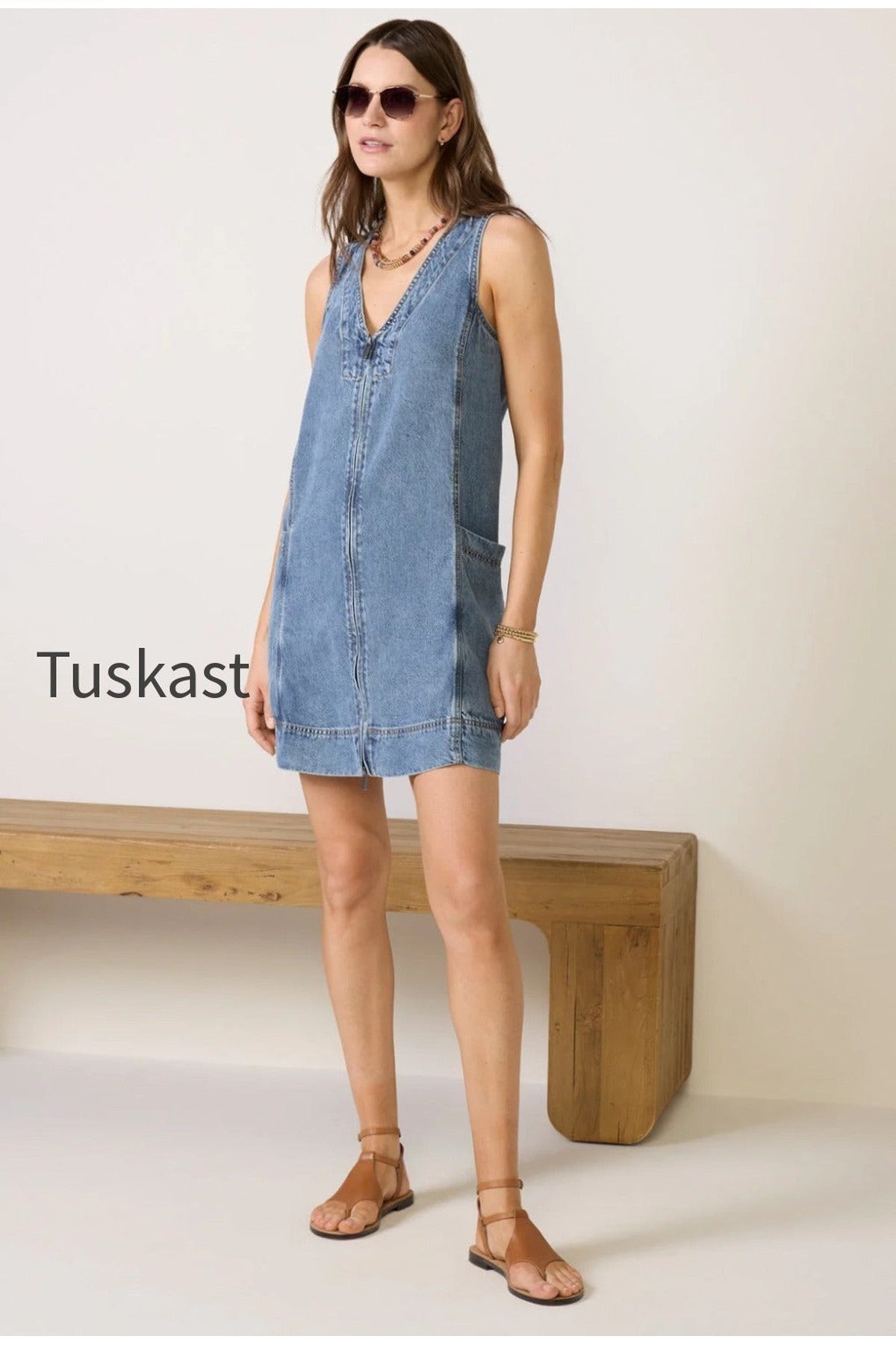 Lounge Denim Mini Dress