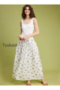 Beaded DAISY Maxi Dress