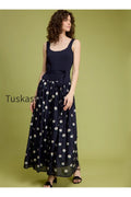 Beaded DAISY Maxi Dress