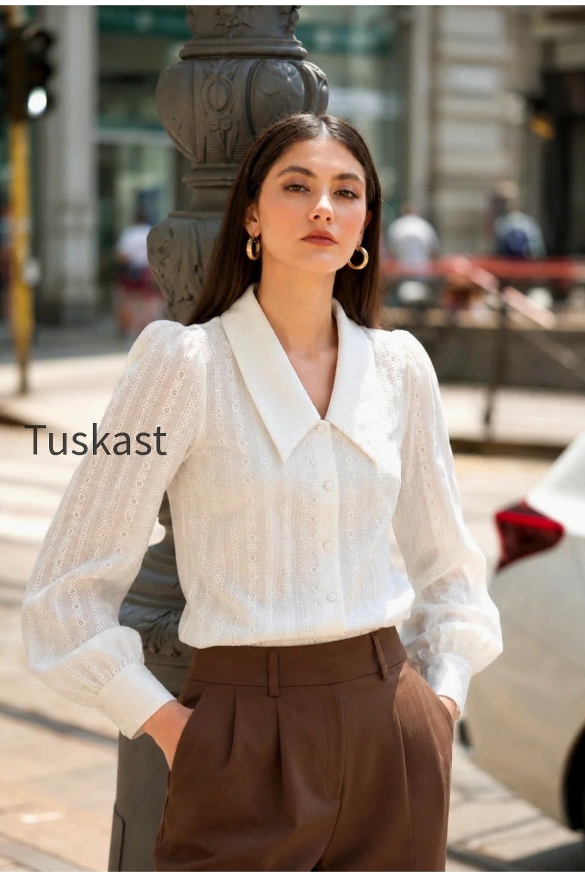 Yves Cotton Blouse