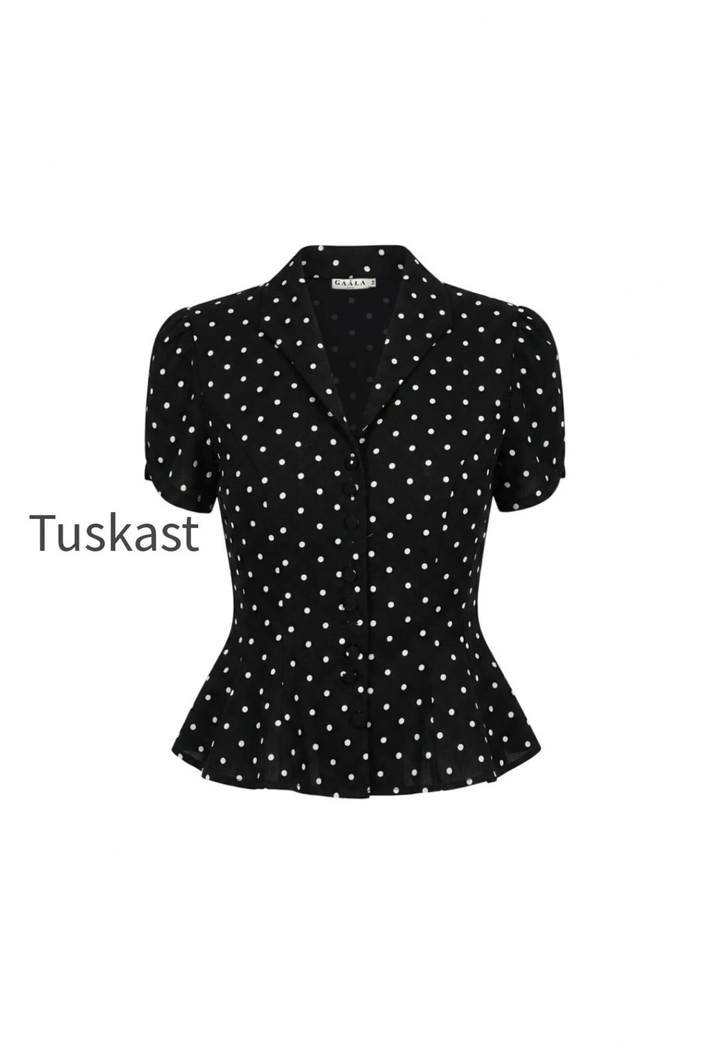 Andi Polka Dot Rayon Blouse