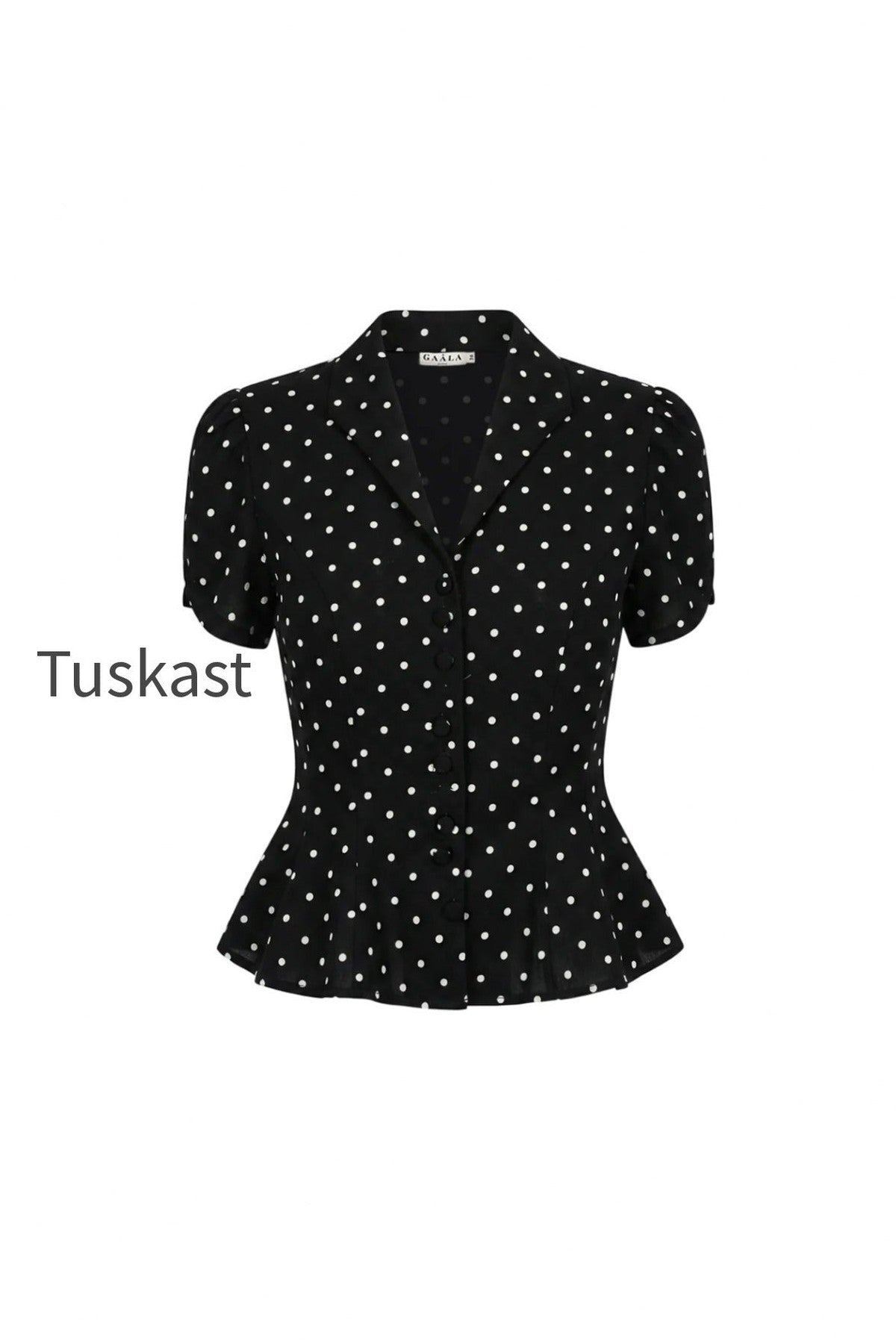 Andi Polka Dot Rayon Blouse