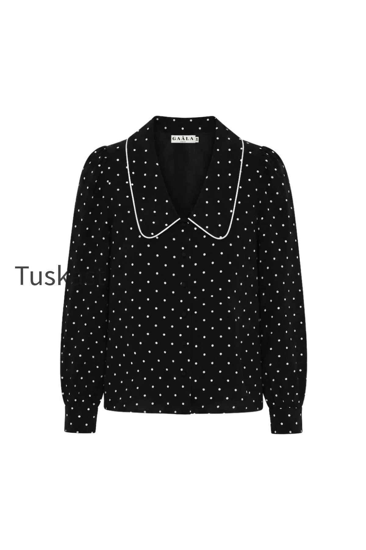 Laurent Polka Dot Blouse