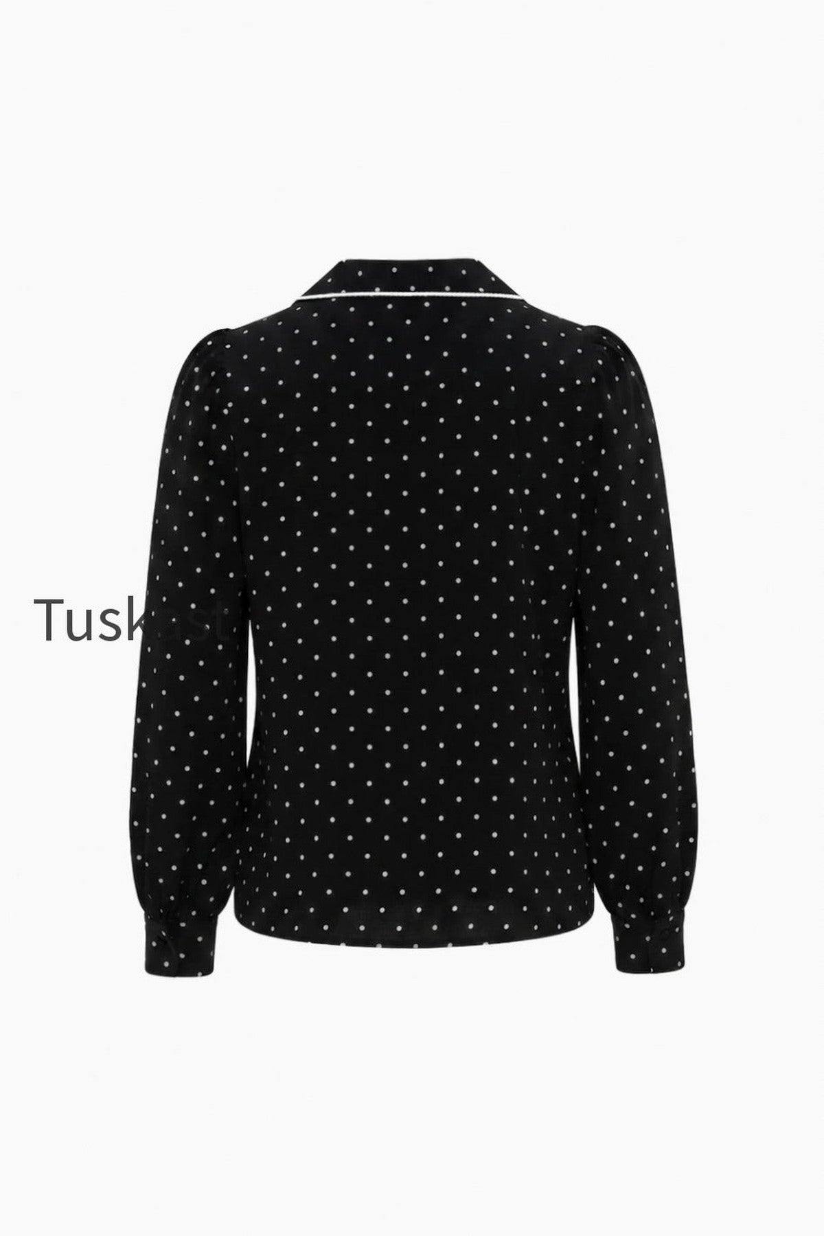 Laurent Polka Dot Blouse