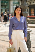 Rhea Silk Blouse