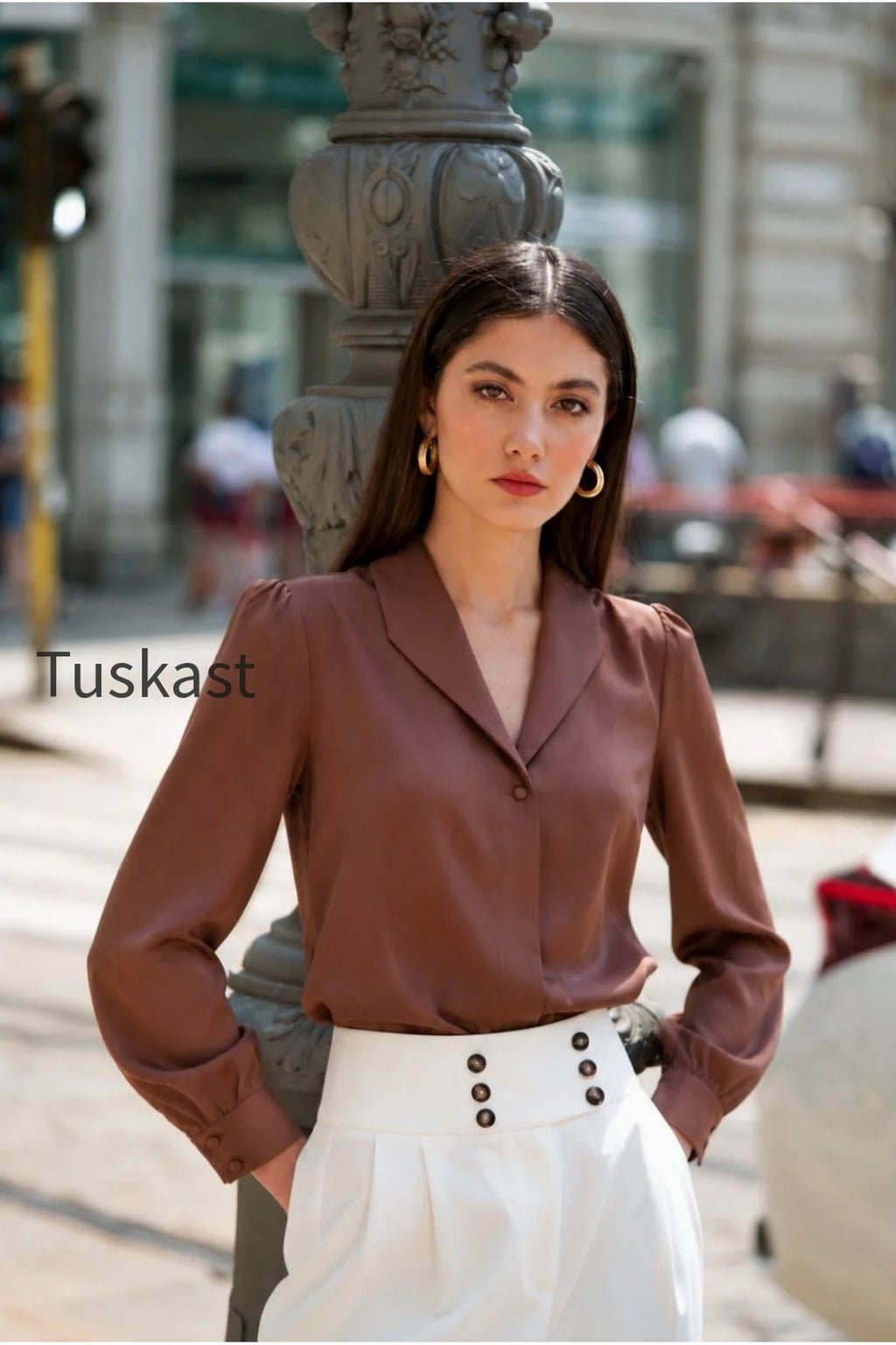 Rhea Silk Blouse