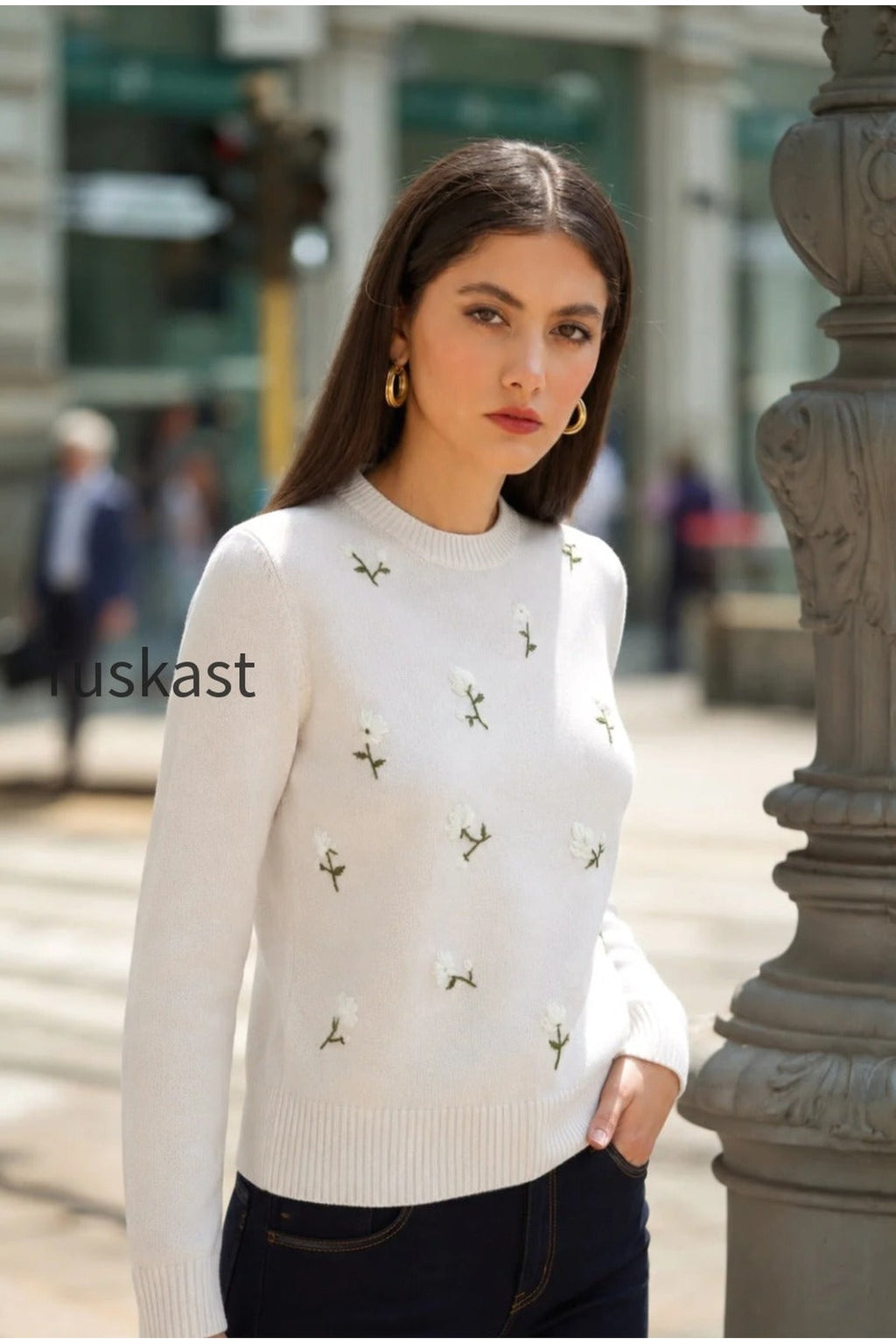 Lucas Embroidered Sweater